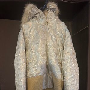 Baby Phat Puffer Jacket with fur good